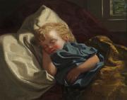 Sleeping Angel John George Brown